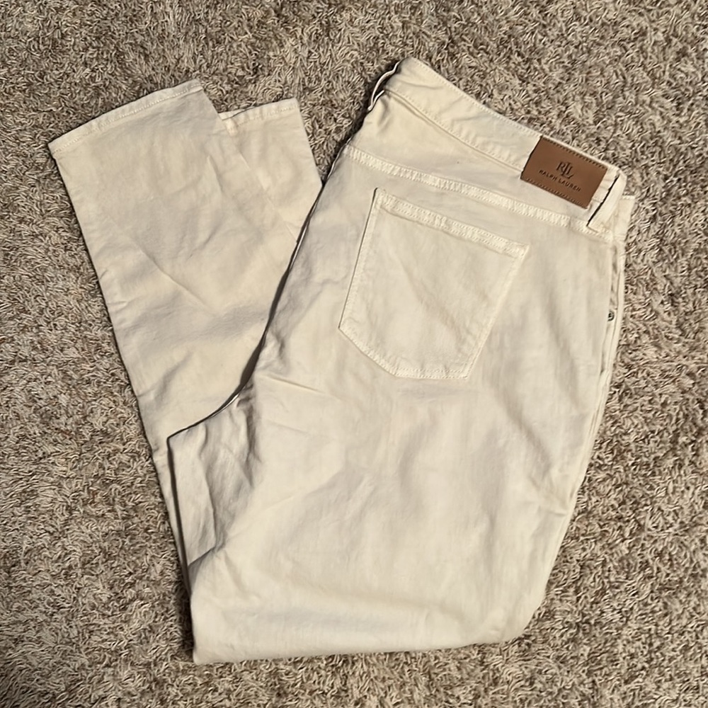 Lauren Ralph Lauren- Curvy Mid- Rise Skinny Leg - Size 22W